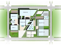 建筑规划彩屏效果图