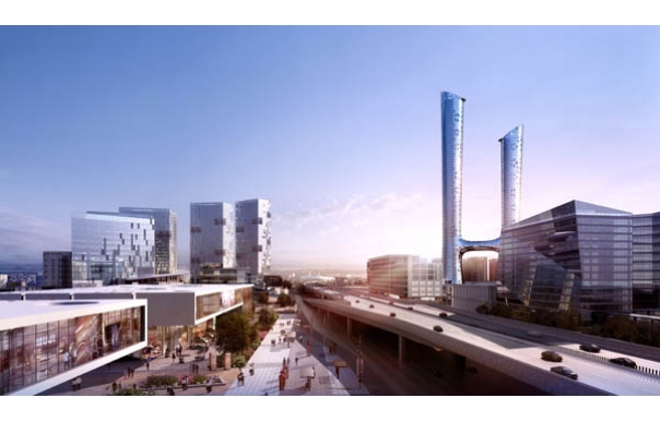 室外建筑效果图制作