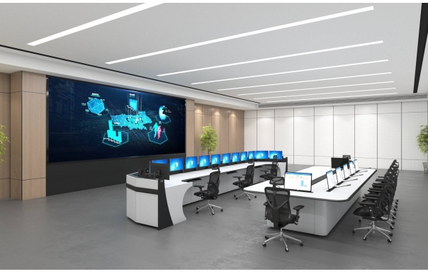 监控大厅效果图设计制作