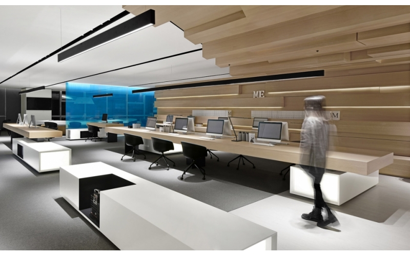 《效果图公司拒绝千篇一律！公共办公区效果图设计的 6 个破圈方向》
